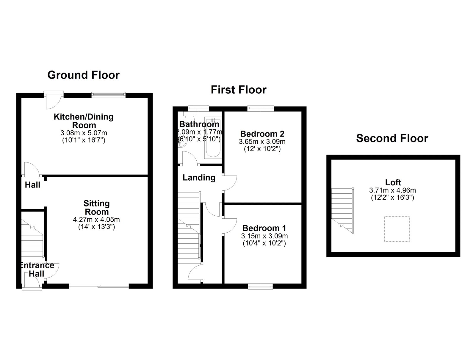 37, The Leazes, Tyne and Wear floorplan