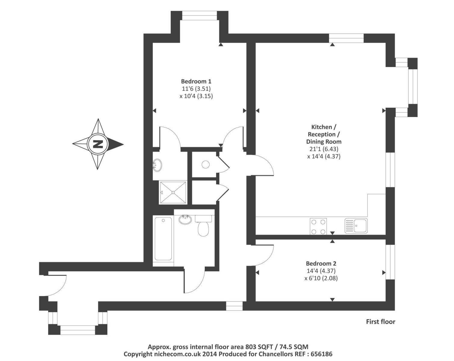 2 Bedrooms Flat for sale in Ascot, Berkshire SL5