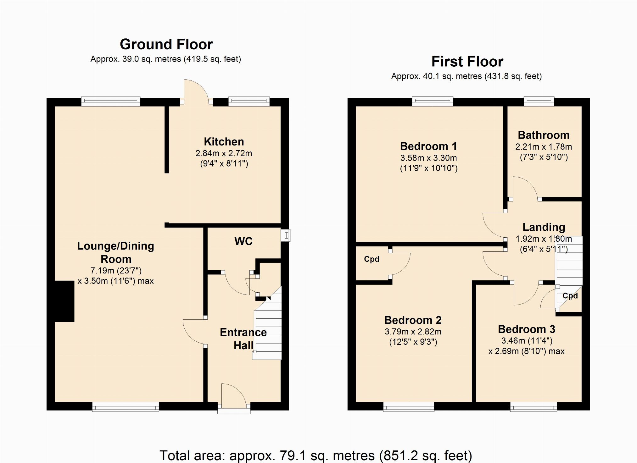 3 Bedrooms Semi-detached house for sale in Maclean Close, Abington Vale, Northampton NN3