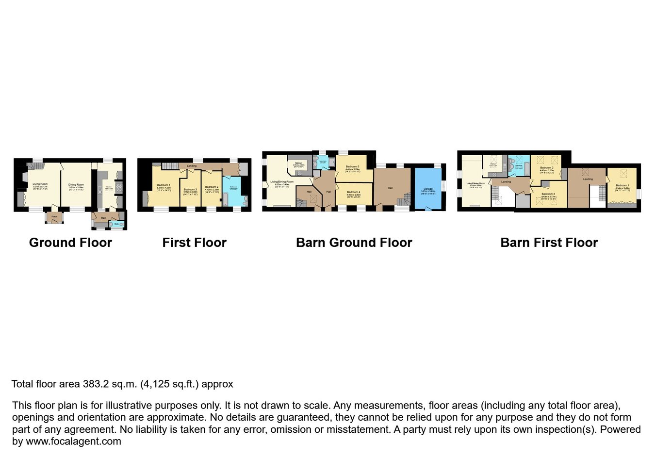 Pant Glas, Llanbrynmair floorplan