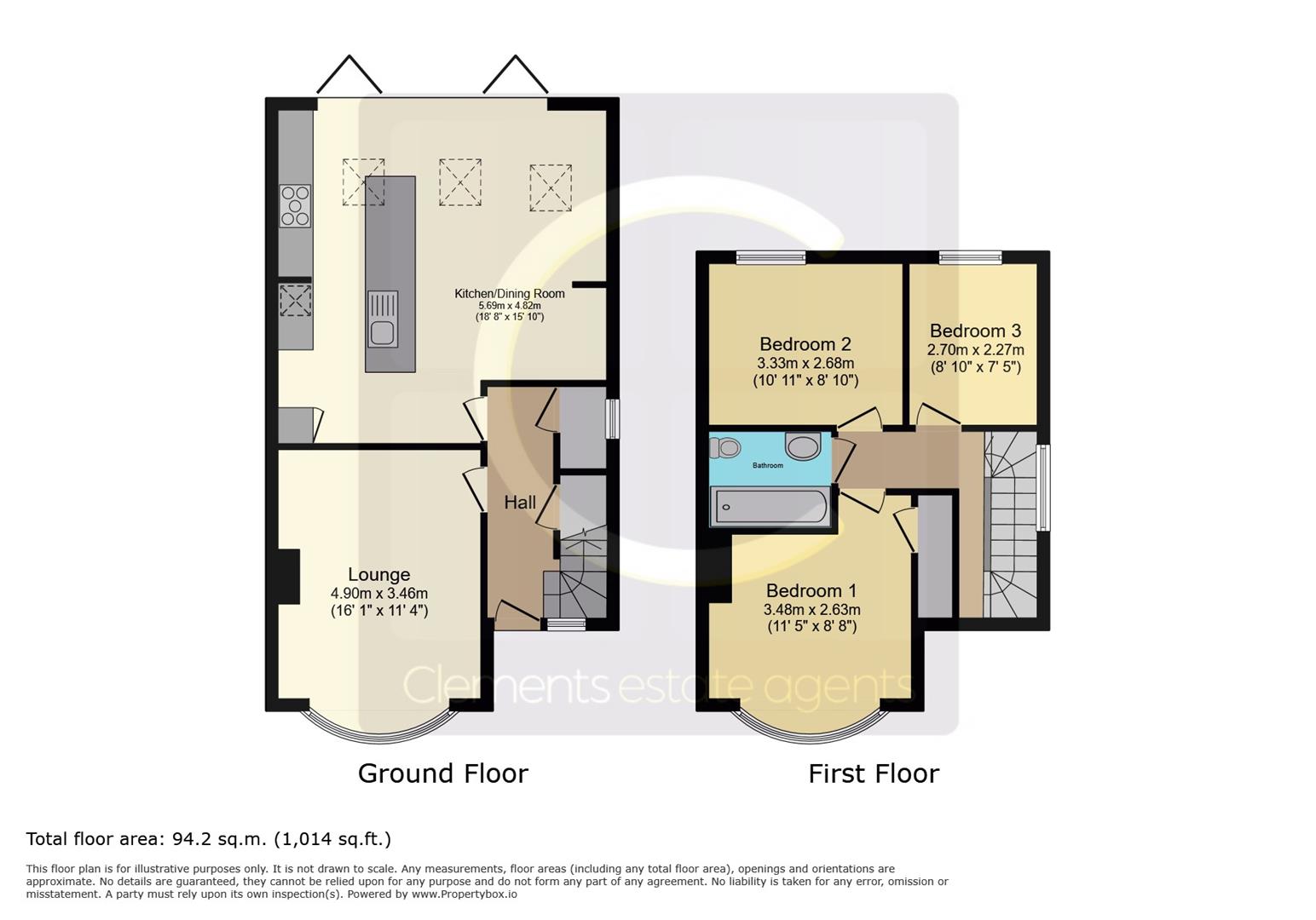 11, Cedar Walk, Hemel Hempstead floorplan
