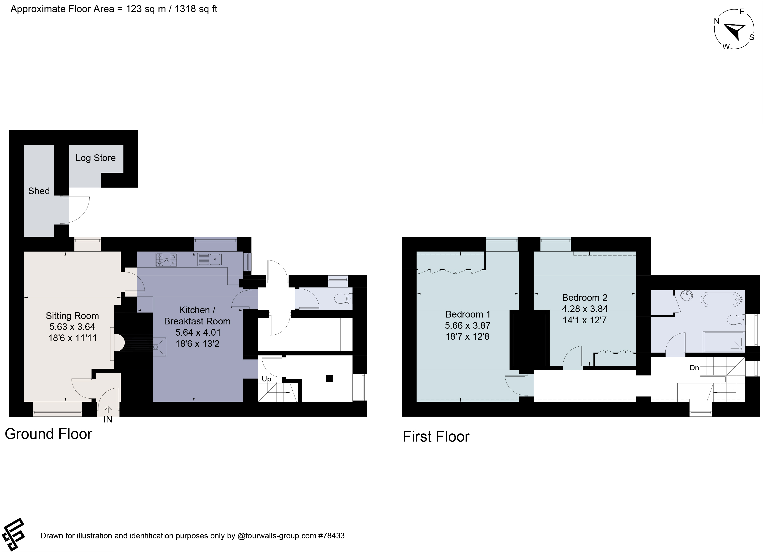 4, The Square, Cheltenham floorplan