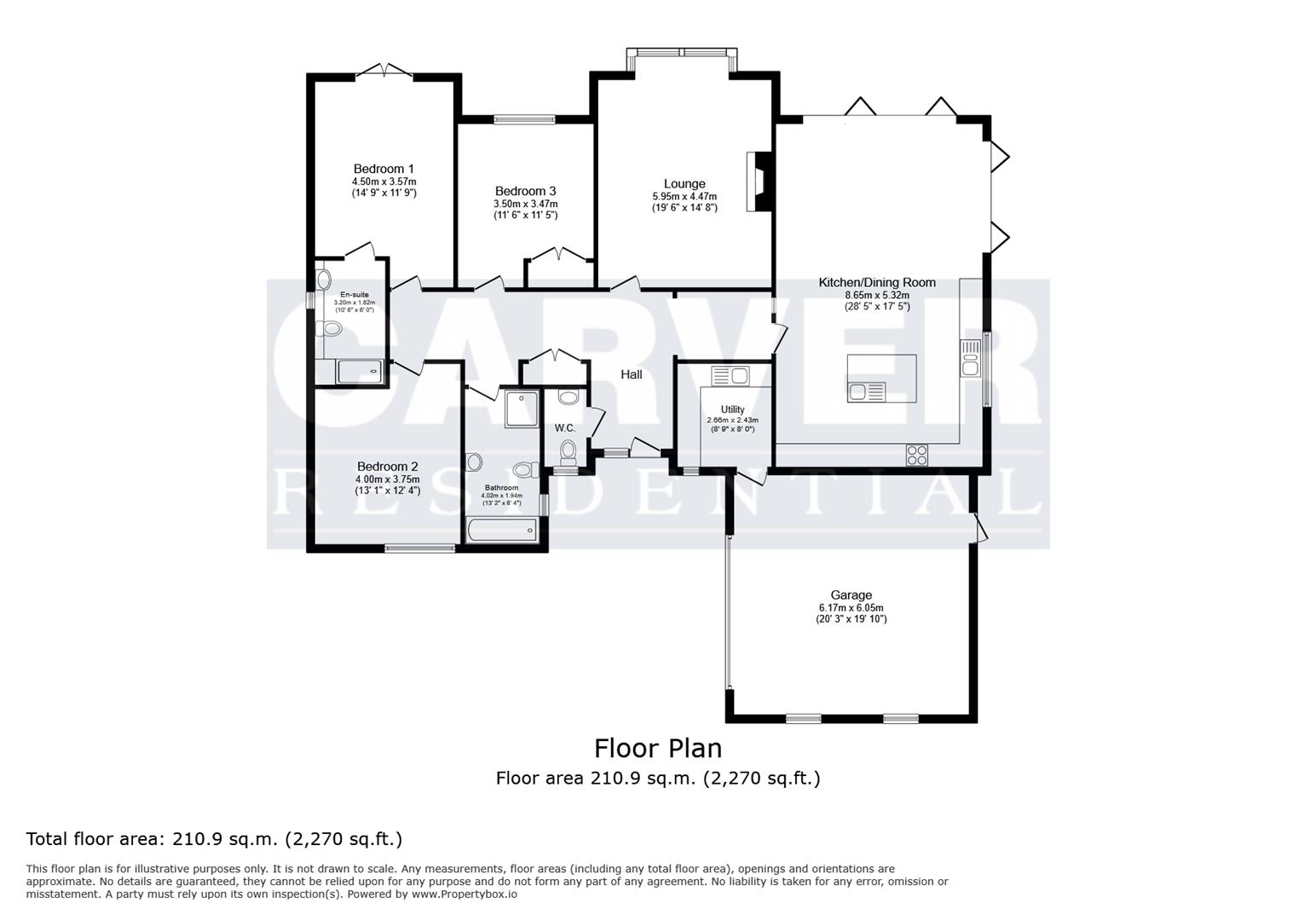 Hawthorne House, Northallerton floorplan