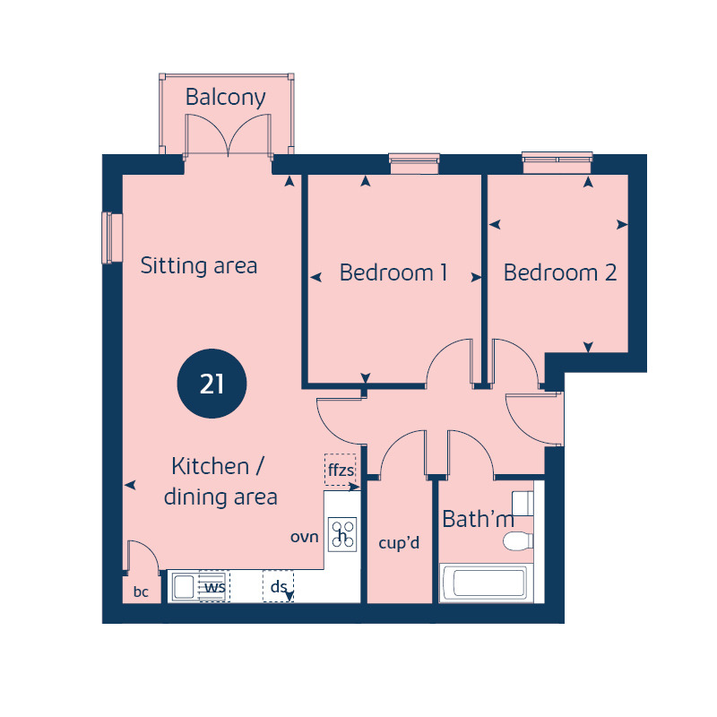 21, Centenary Way, Witney floorplan