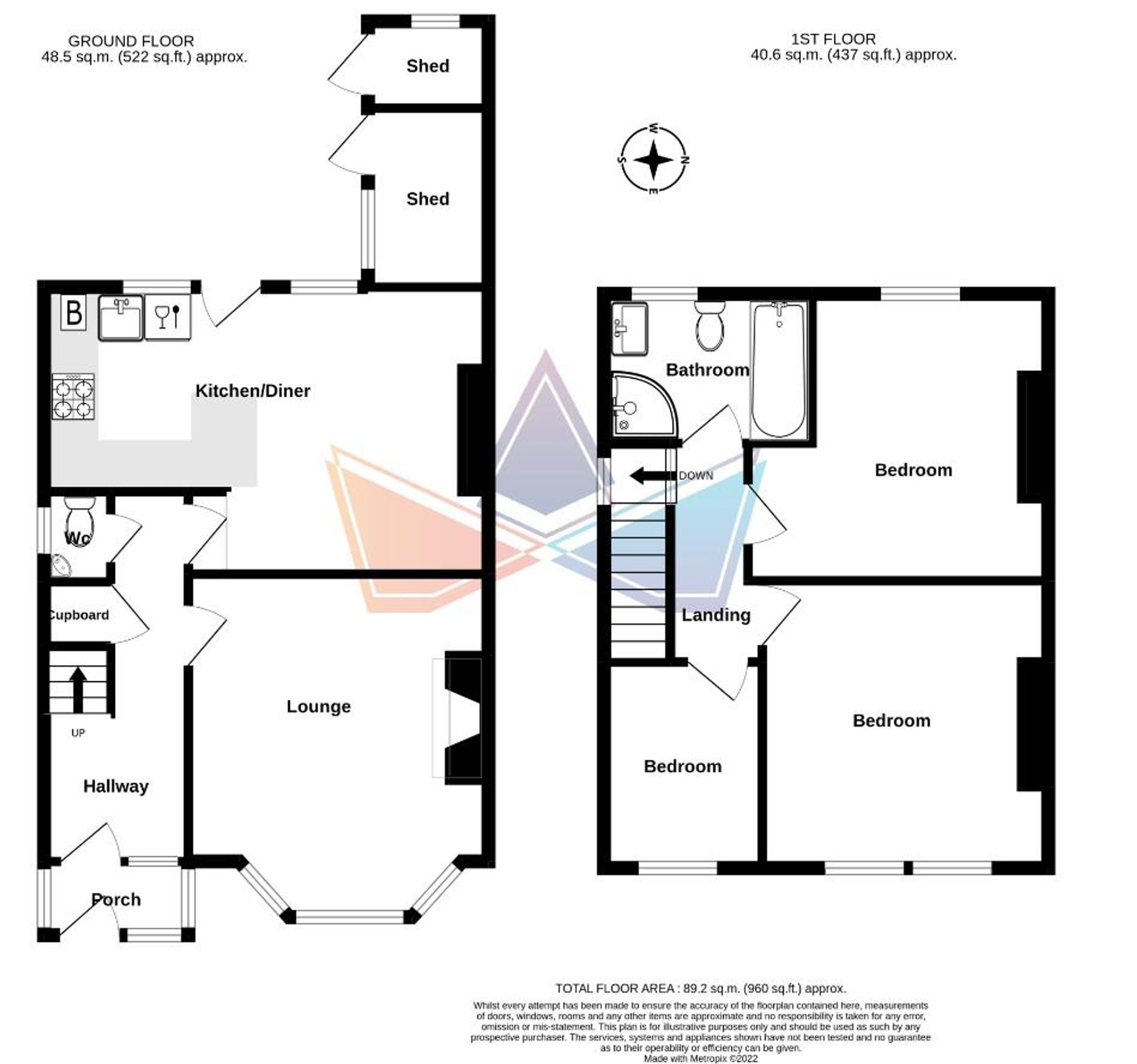 Dane Crescent, Ramsgate CT11, 3 bedroom semidetached house for sale