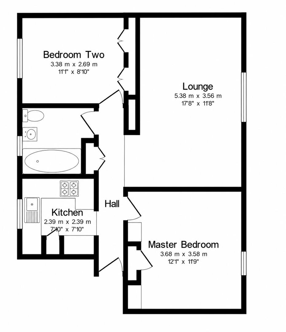 250, The Knares, Basildon floorplan