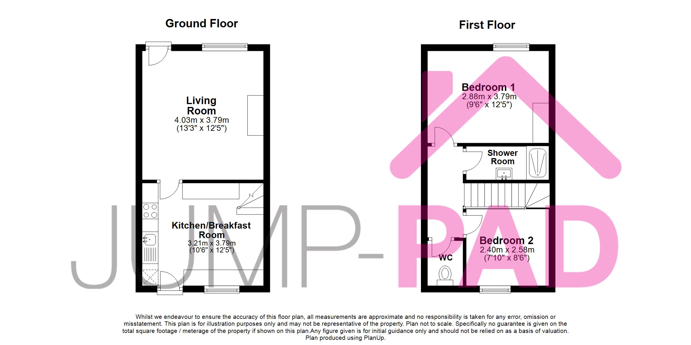 Fairclough Street, Burtonwood, Warrington WA5, 2 bedroom terraced house