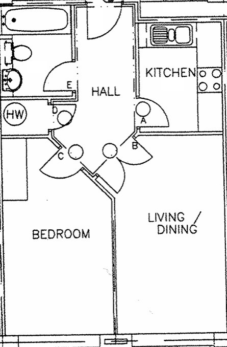 408 Whitehouse Apartments,, Whitehouse Apartments, London floorplan