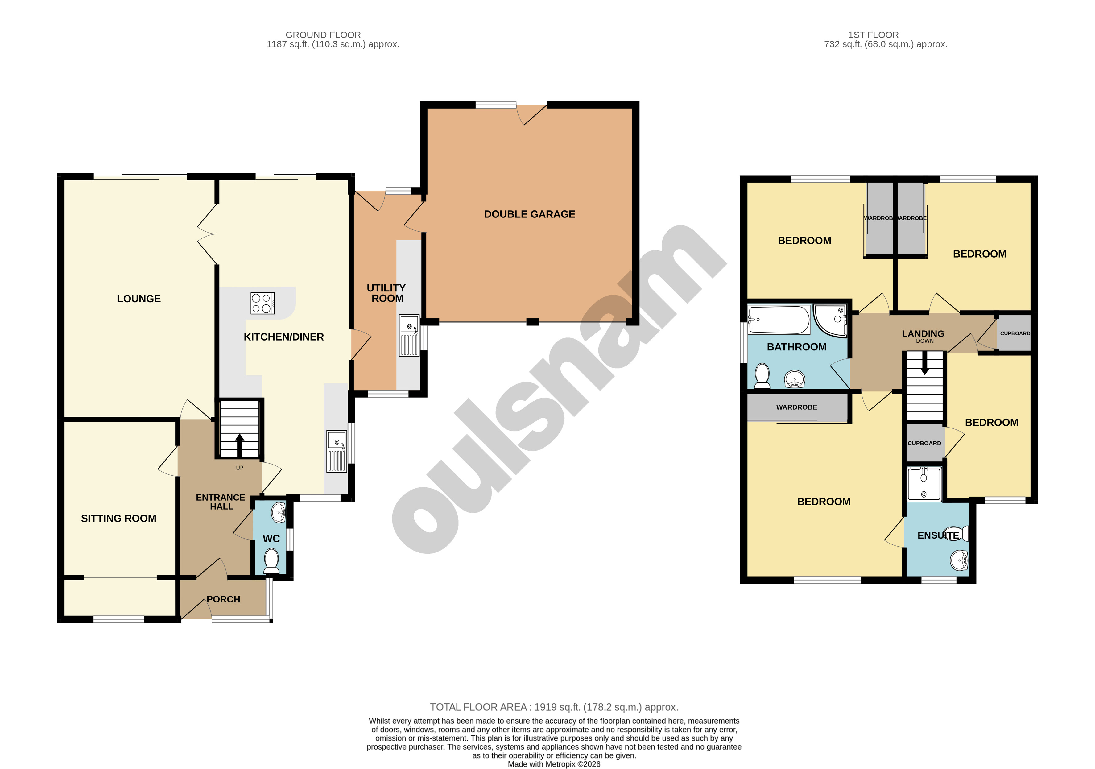 6, Southbourne Close, Birmingham floorplan