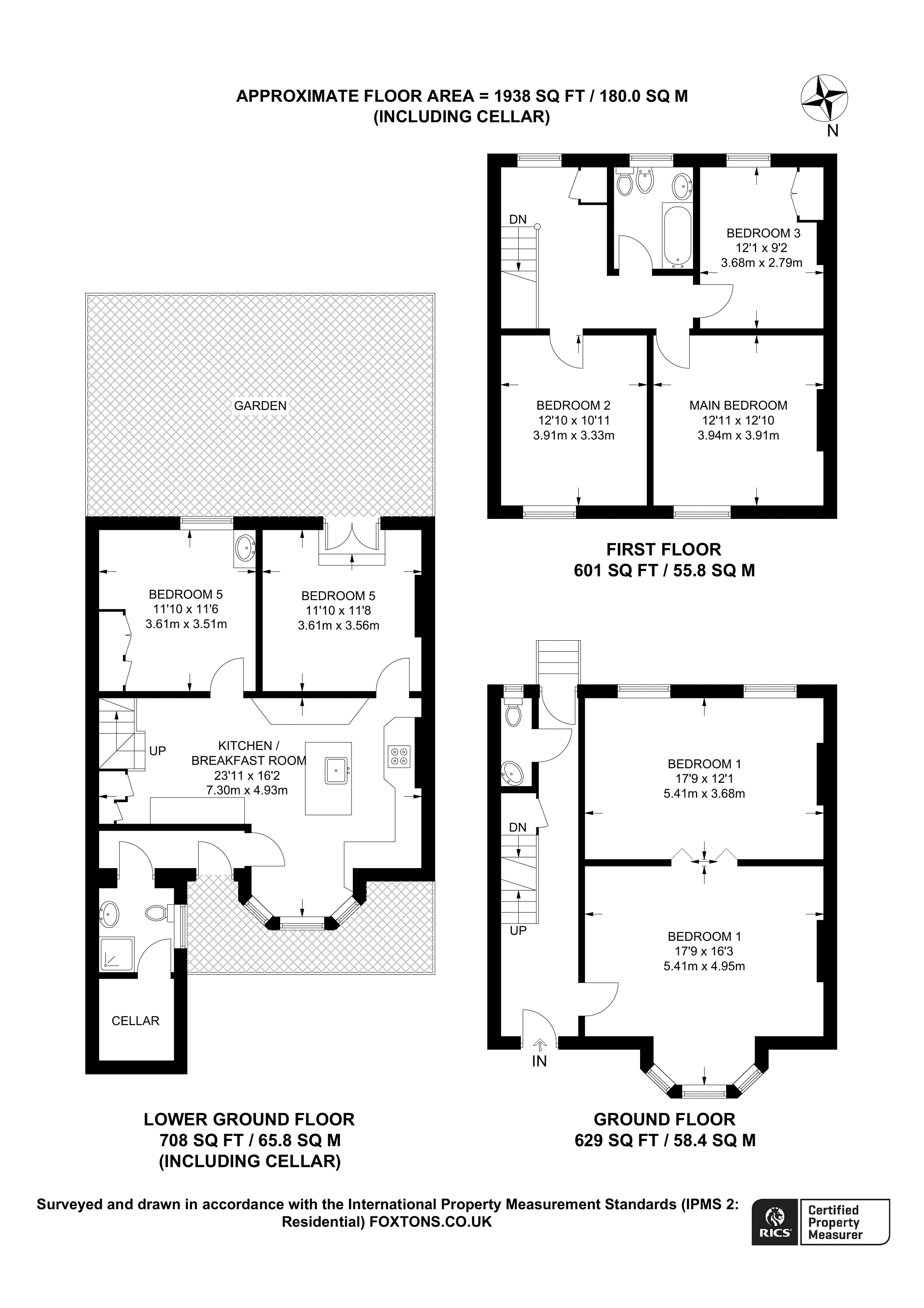 Lower Richmond Road, Putney, London SW15, 5 bedroom terraced house for