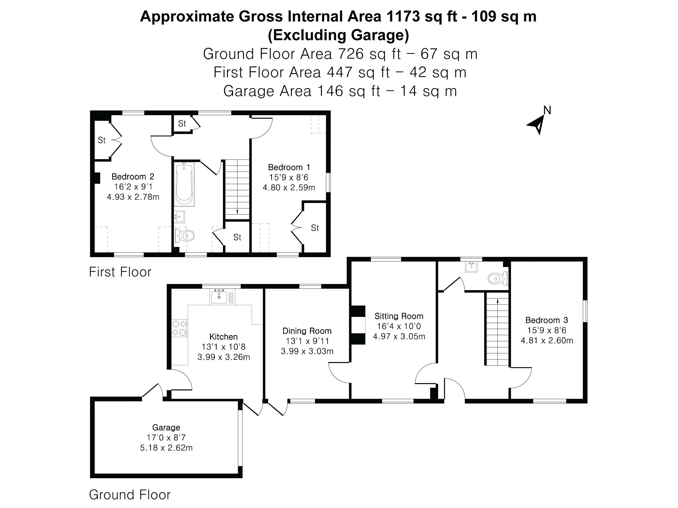 2, St. Nicholas Close, Islip floorplan