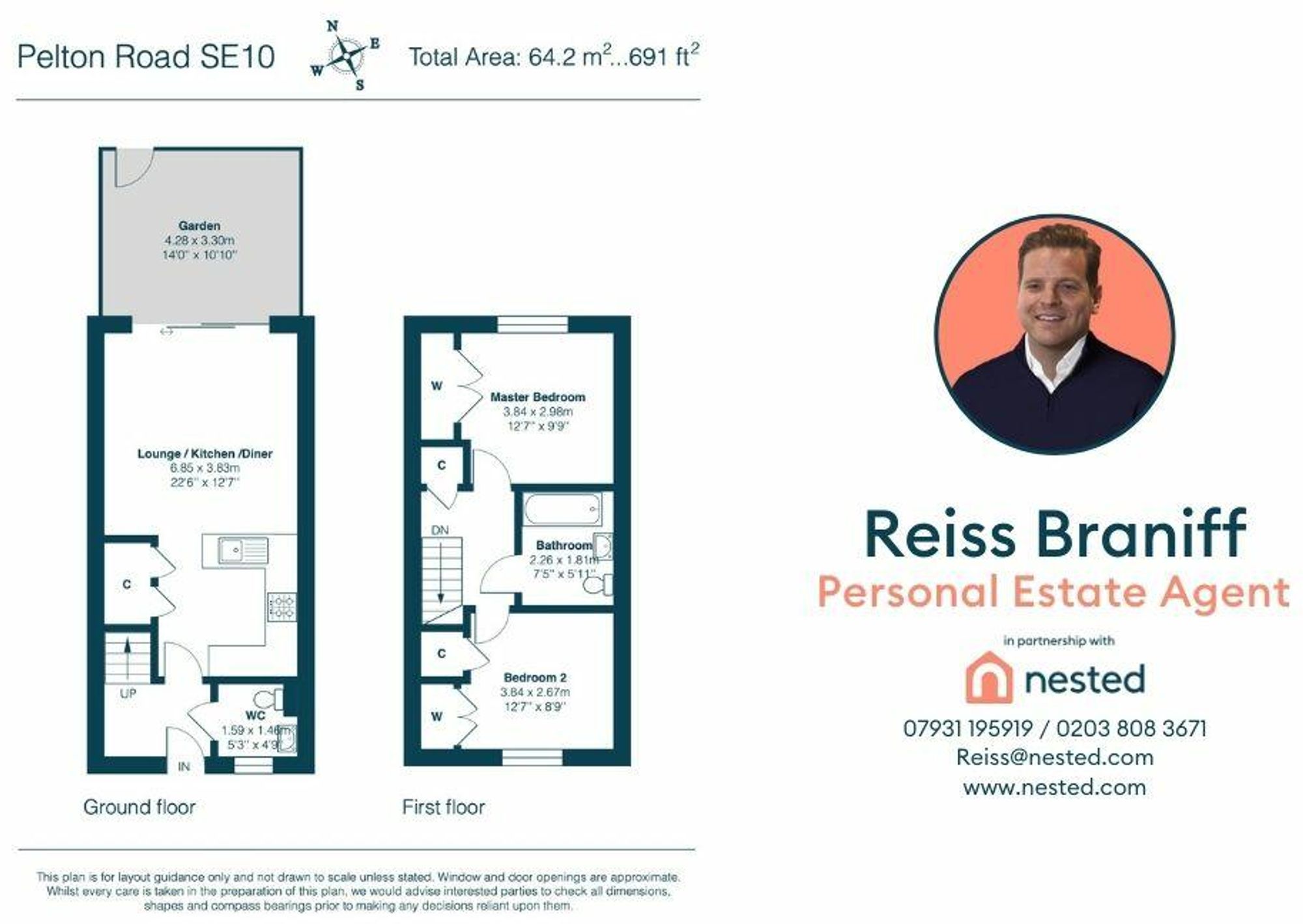 119 Pelton Road, London floorplan