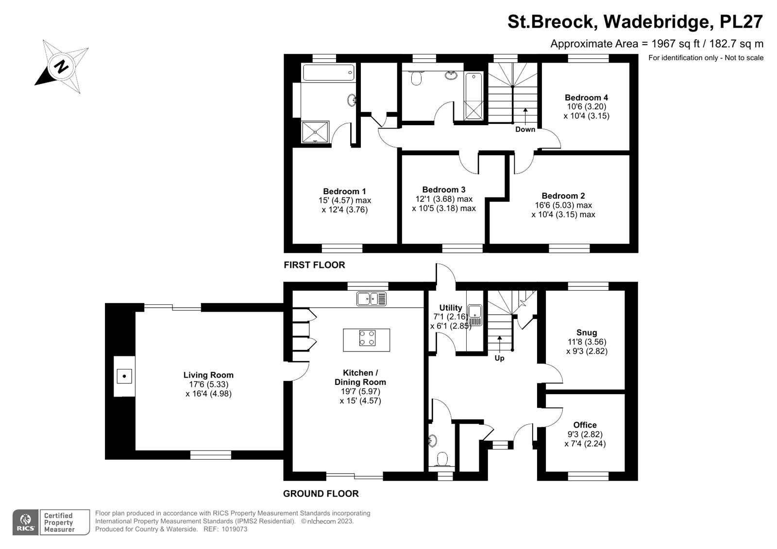 Plot 1a St Breock Heights,, St. Breock, Cornwall floorplan
