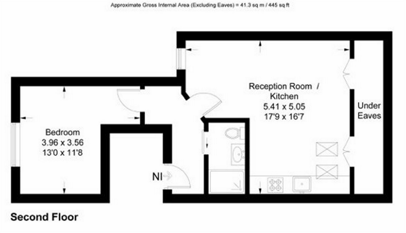 1 Bedrooms Flat to rent in Willcott Road, London W3