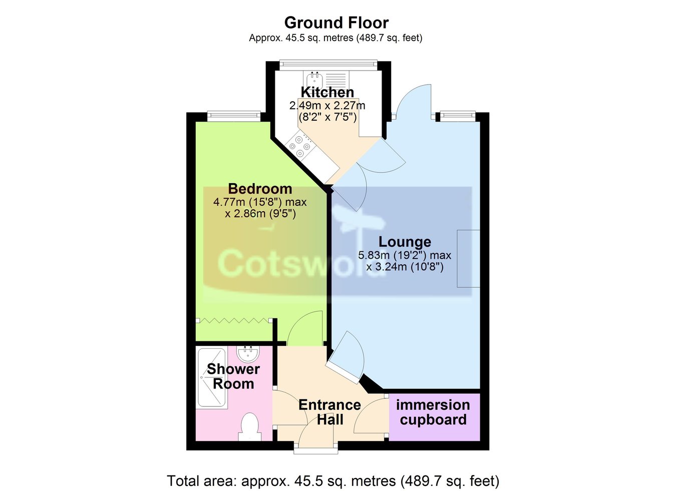 9 St Michaels Court, Cheltenham Road, Cheltenham floorplan