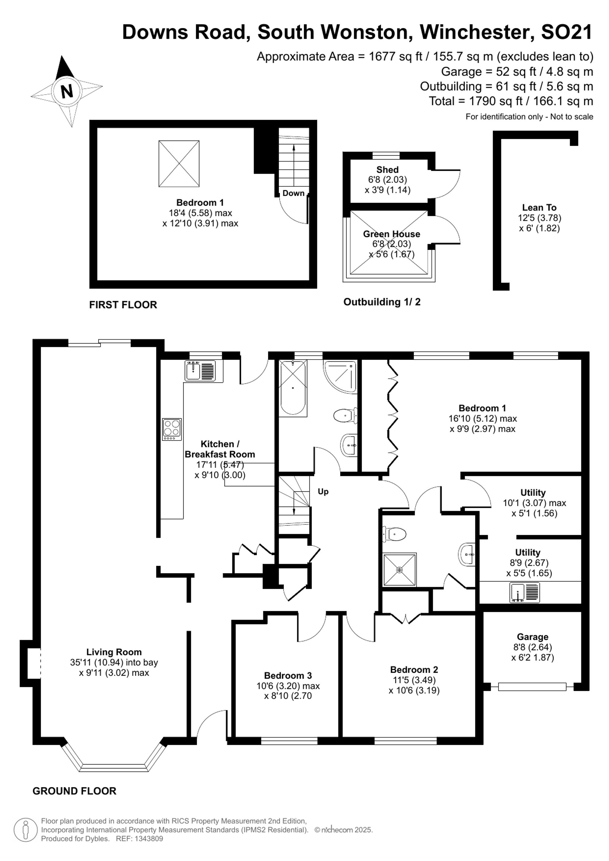 37 Downs Road, Winchester floorplan