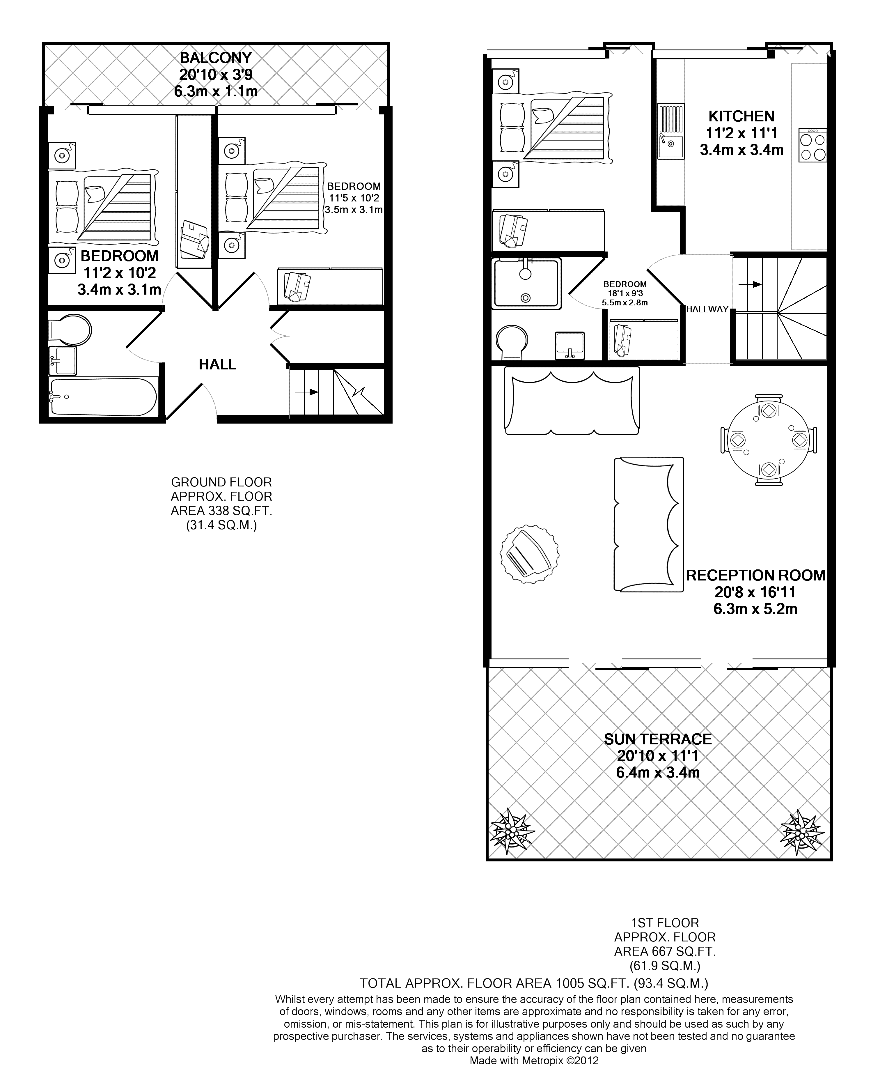 3 Bedrooms Flat to rent in Canal Street, Nottingham NG1