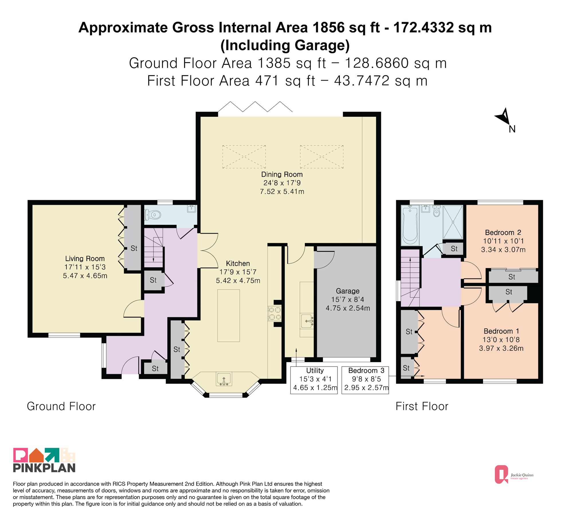 56 Green Curve, Banstead floorplan