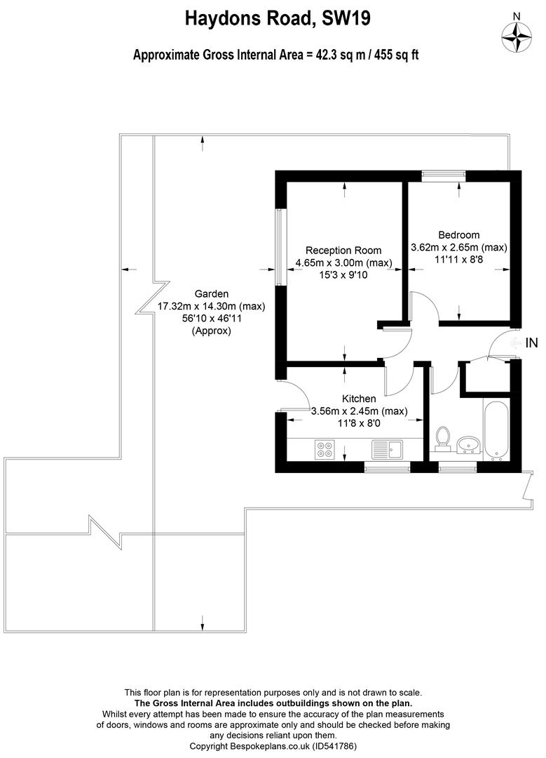 1 Bedrooms Flat for sale in Haydons Road, London SW19