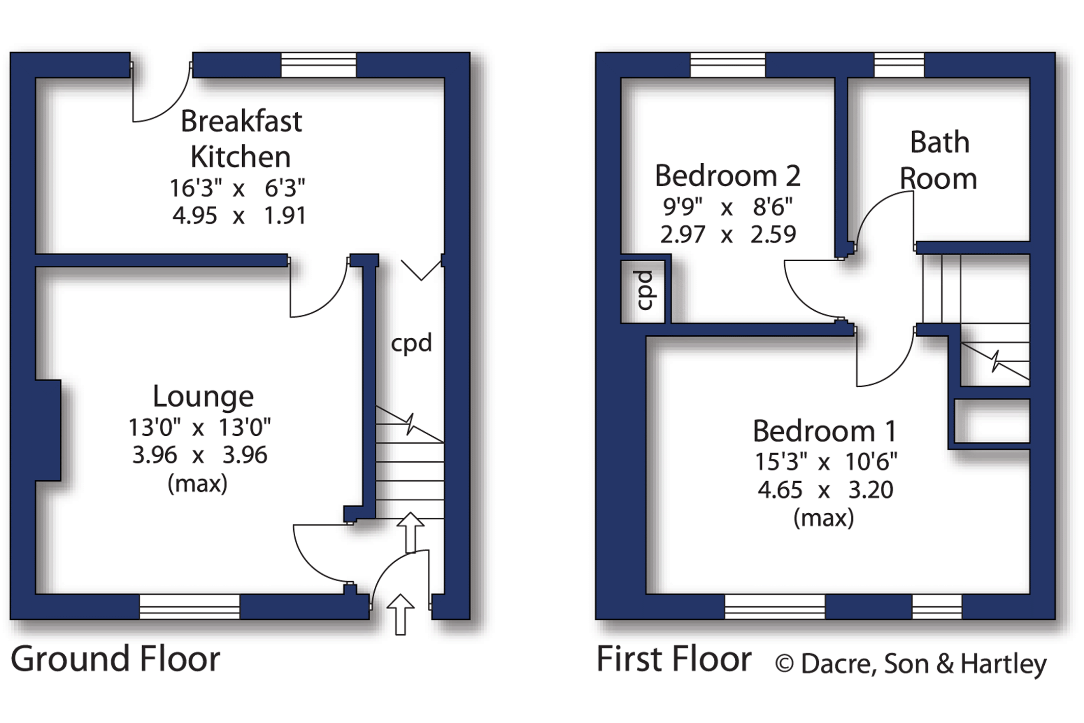 29, Highfield Terrace, Cullingworth floorplan