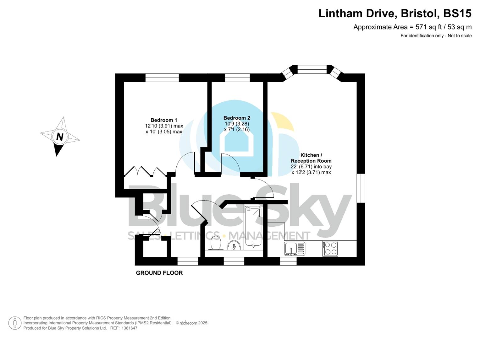 73, Lintham Drive, Bristol floorplan