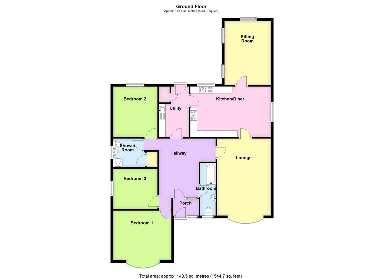 Merry Meadows, Brick Lane, Boston floorplan