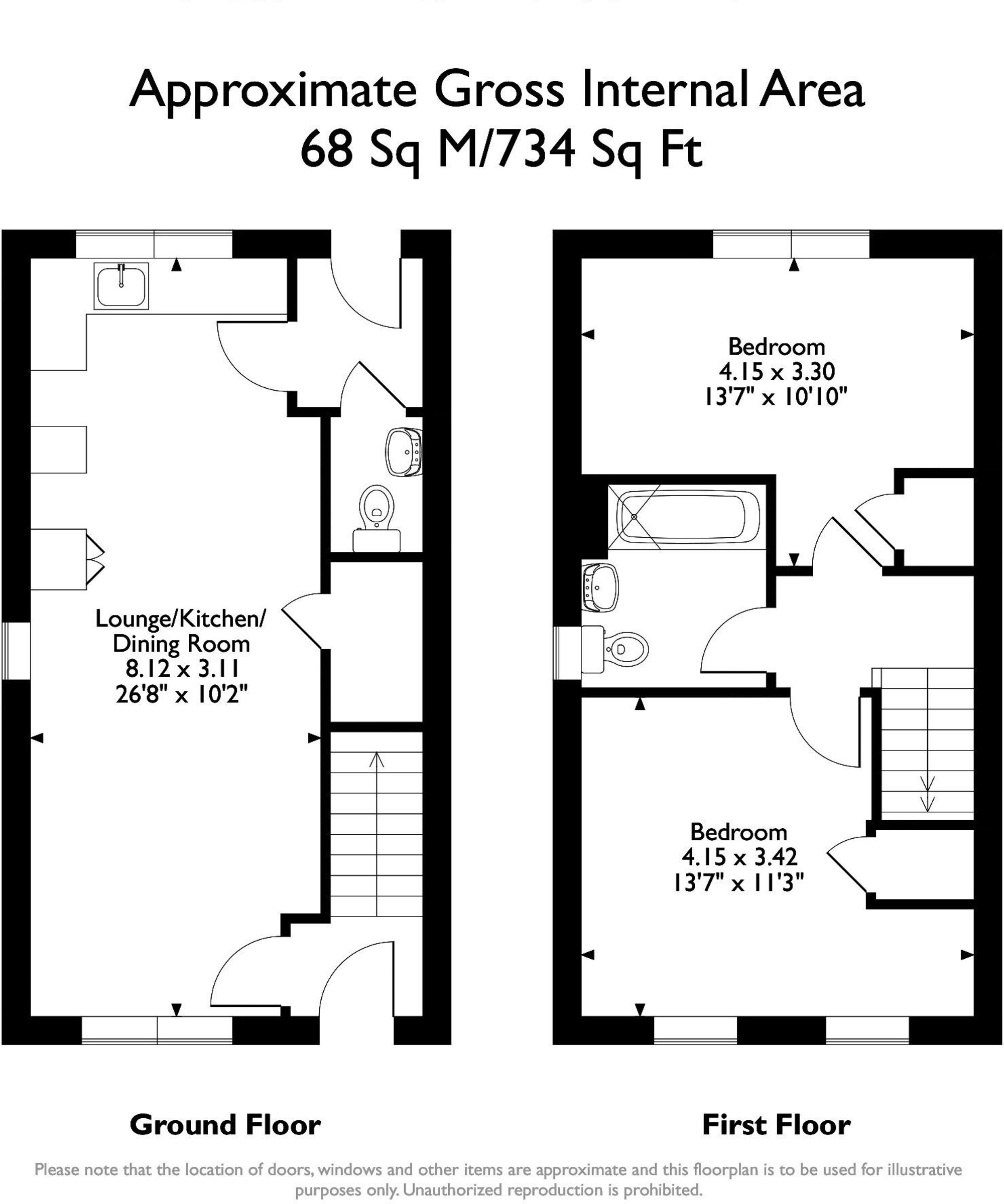 23 Fuller Way, Abingdon floorplan
