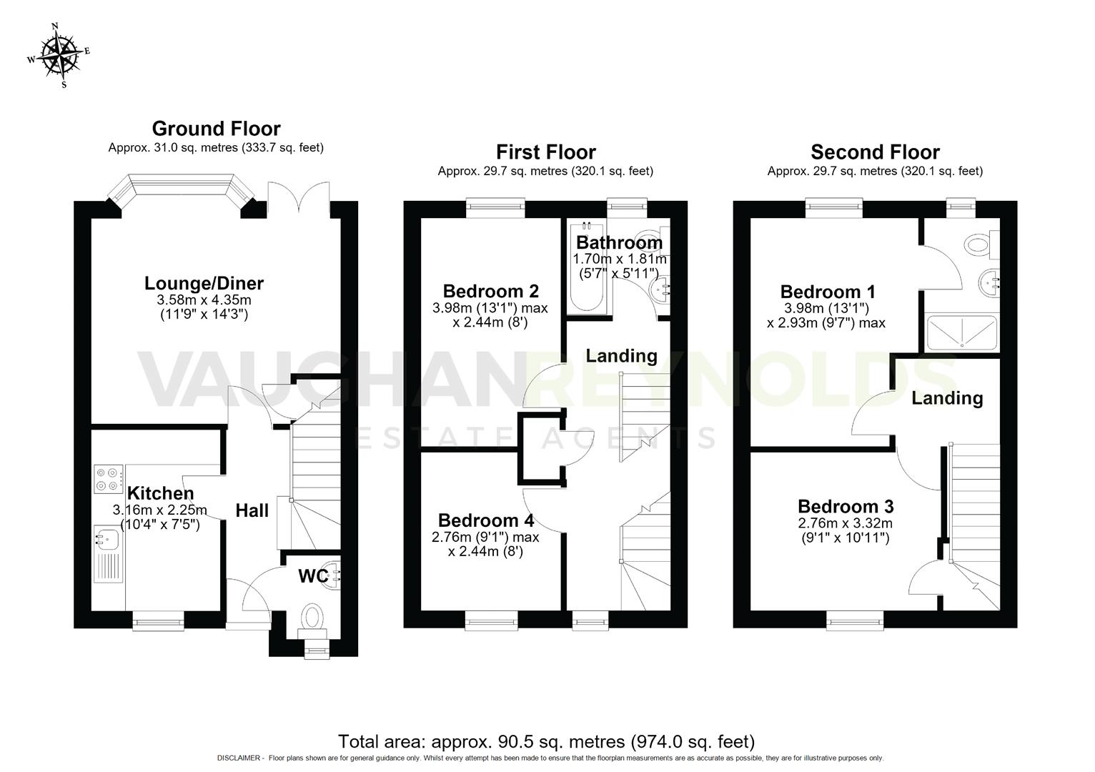 27, Congreve Way, Stratford-Upon-Avon floorplan