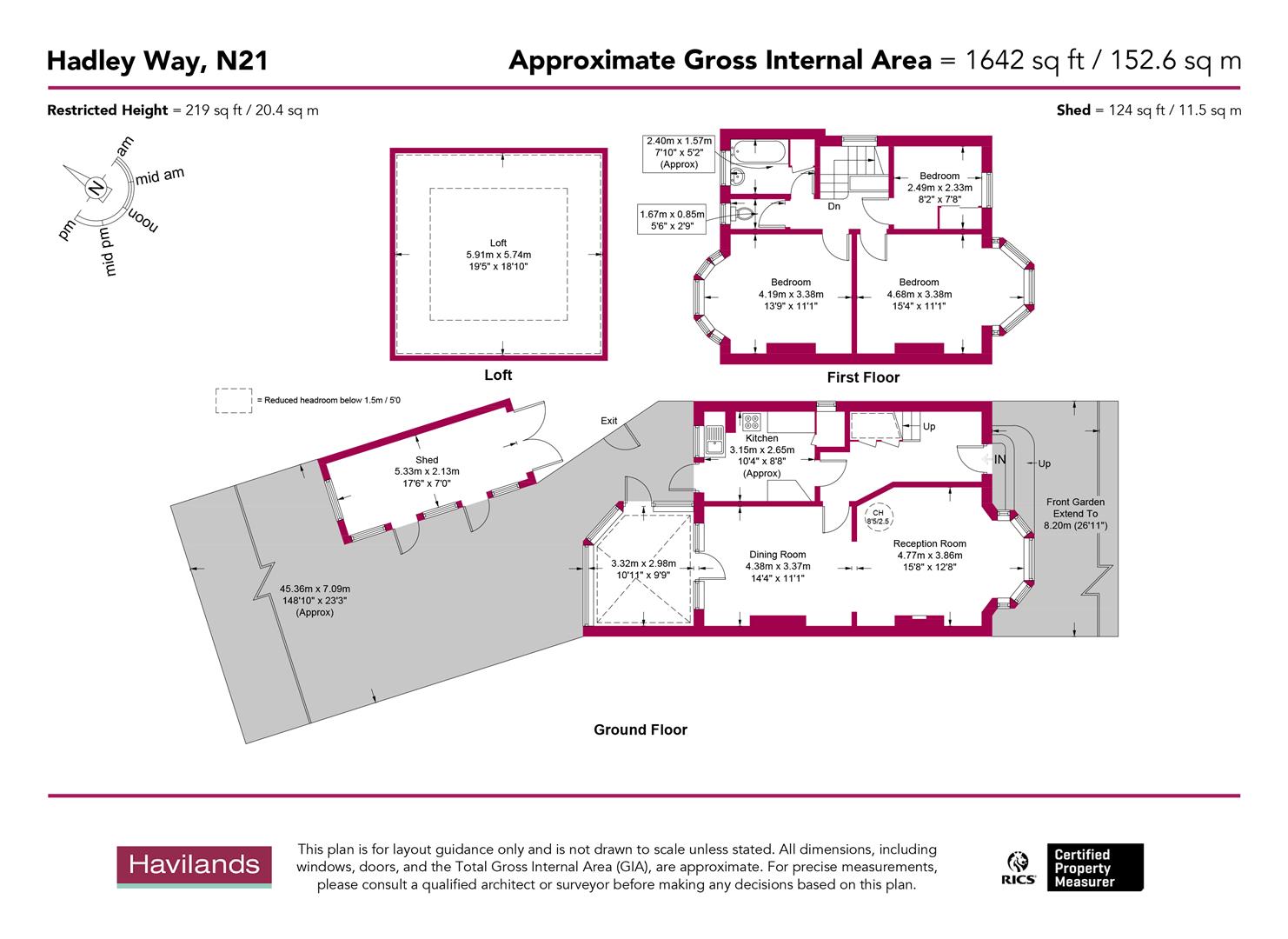 Hadley Way, Winchmore Hill, London floorplan