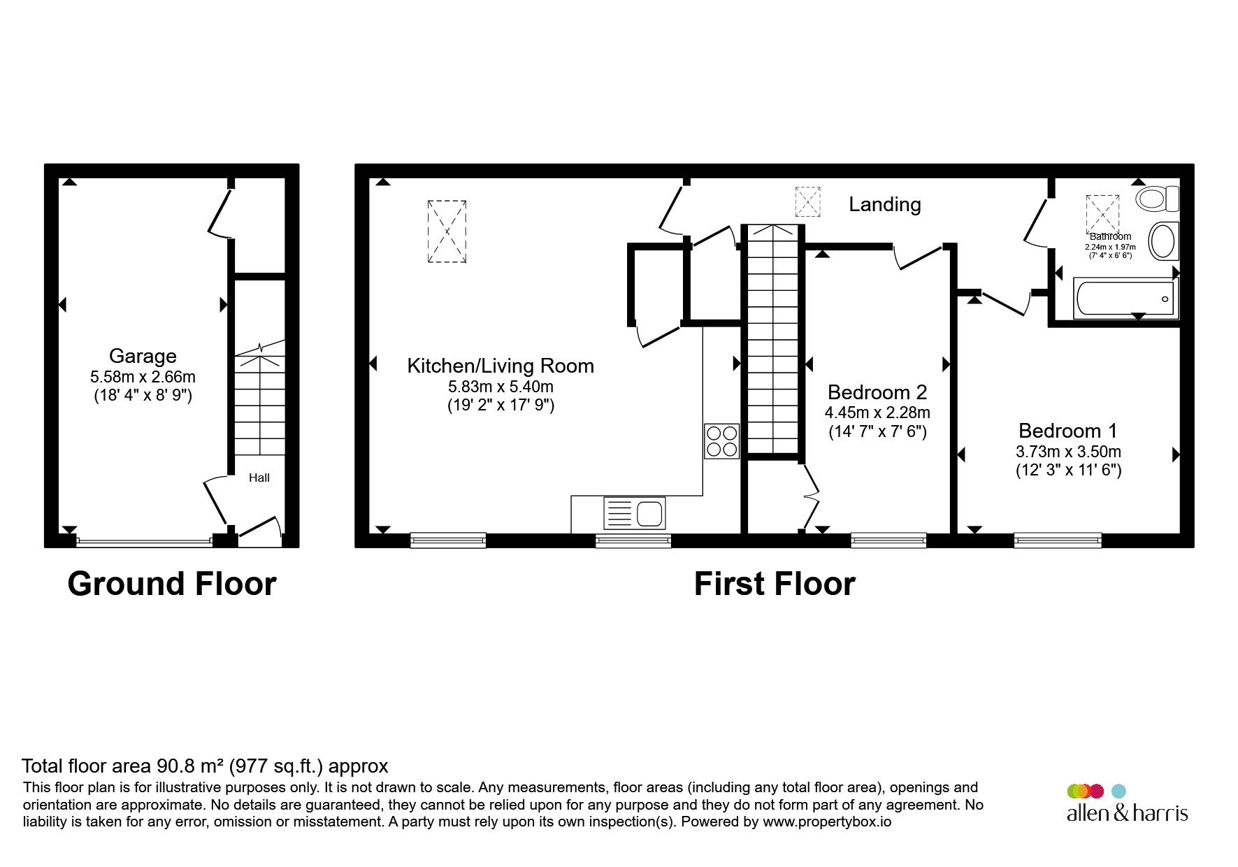 82, Arudur Hen, Cardiff floorplan