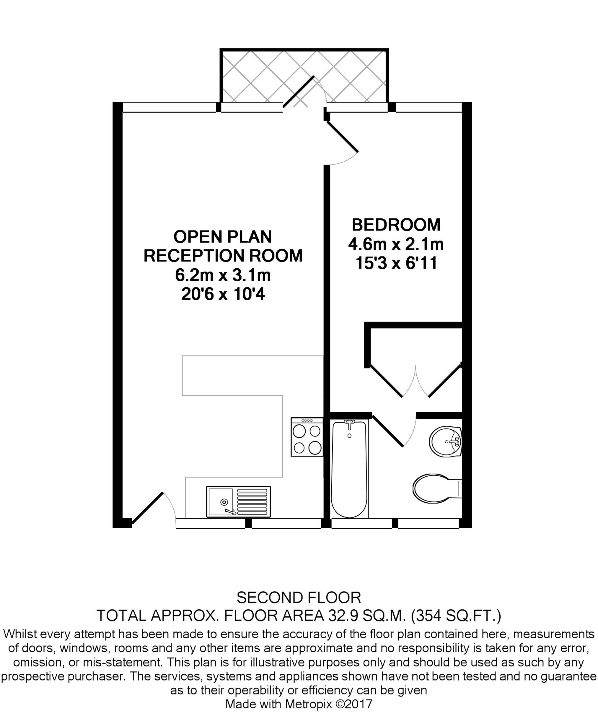 1 Bedrooms Flat for sale in 117-121 Wandsworth Bridge Road, Fulham SW6