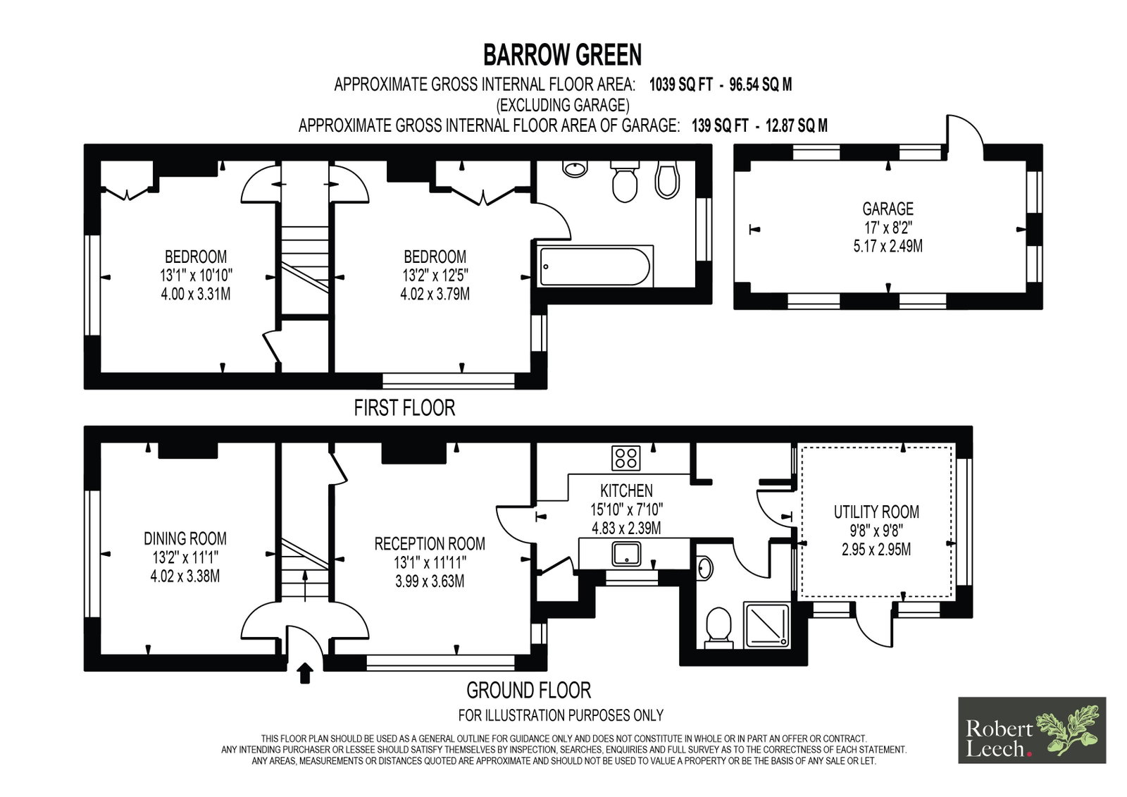 5, Barrow Green Road, Oxted floorplan