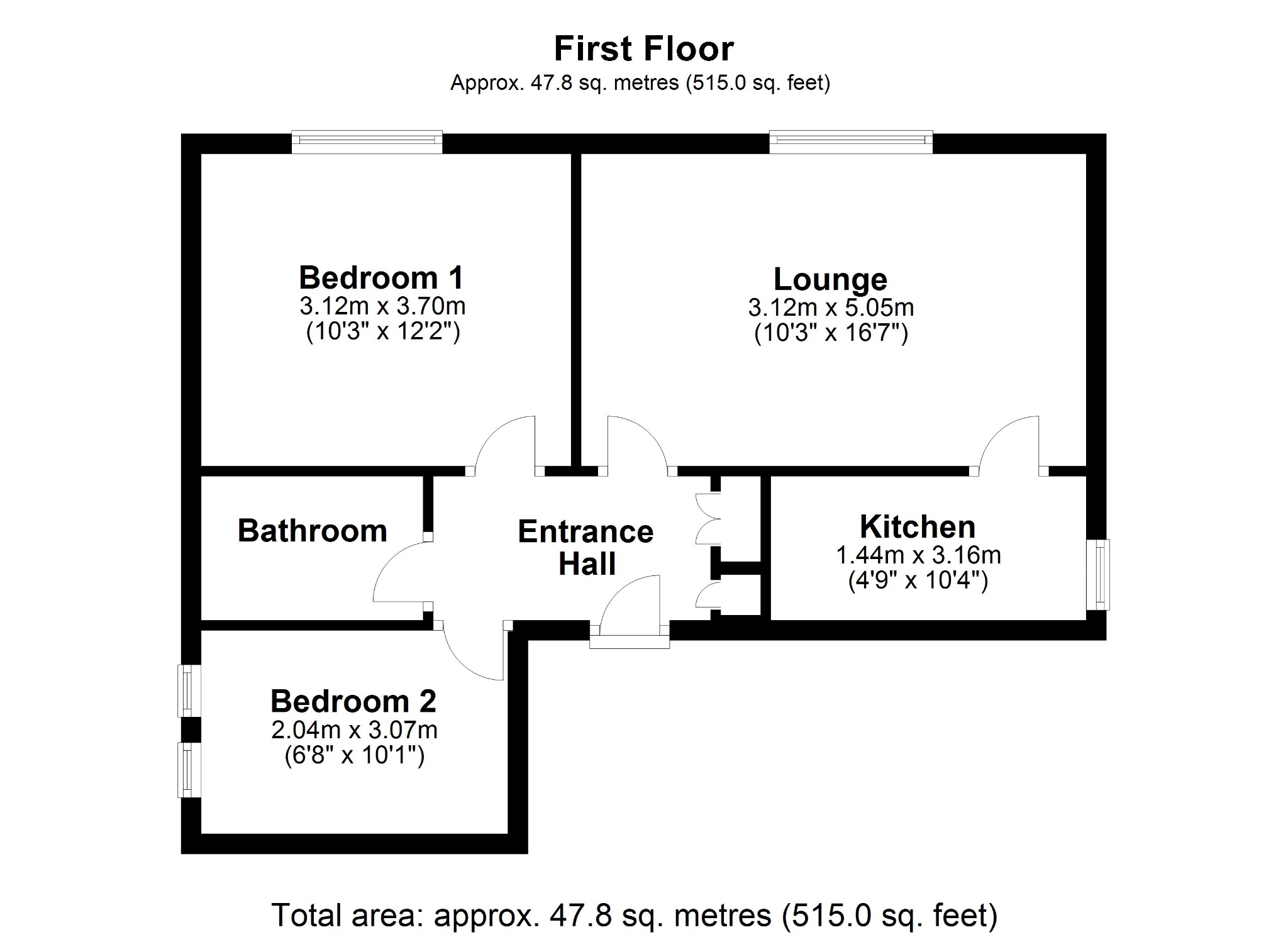 St. James Road, Tunbridge Wells TN1, 2 bedroom flat for sale 62814731