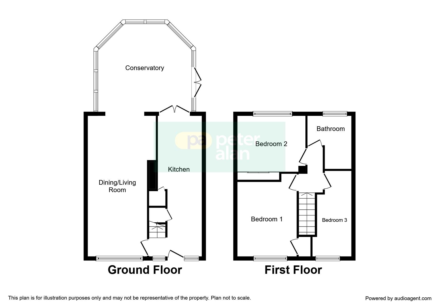3 Bedrooms  to rent in Tone Close, Bettws, Newport NP20