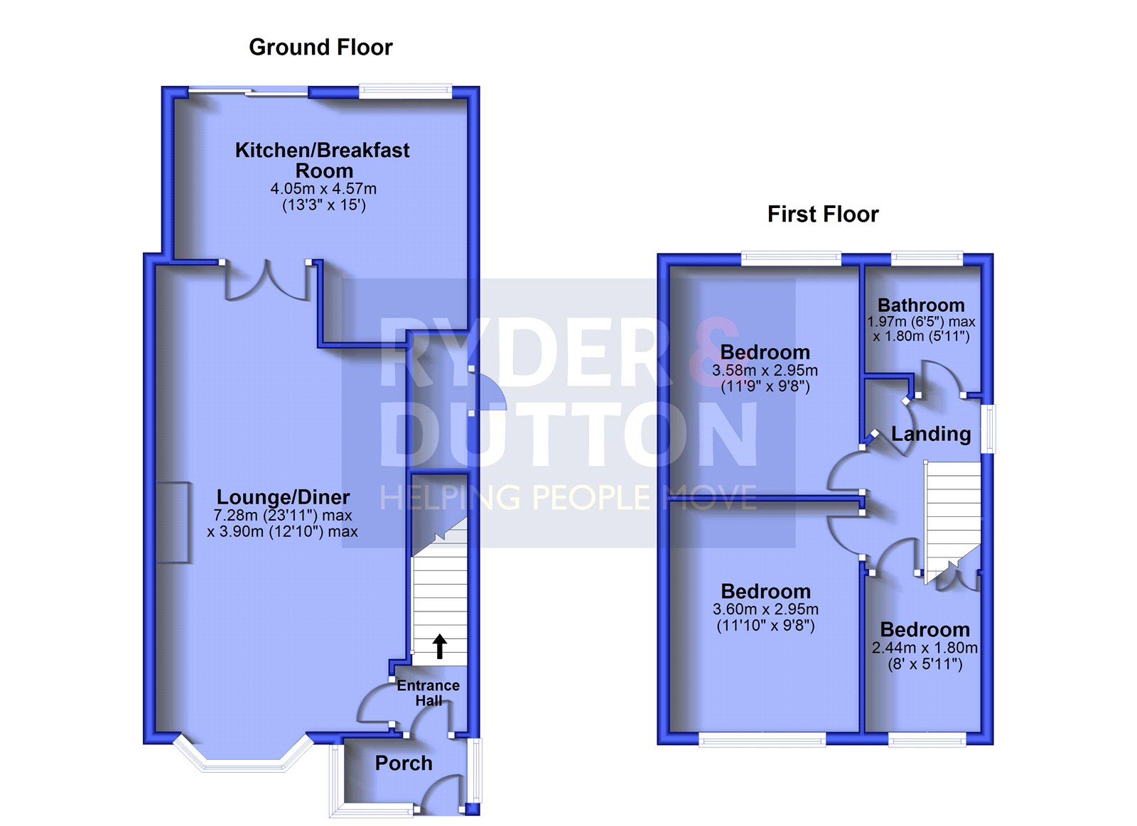 Grove Road, Saddleworth floorplan