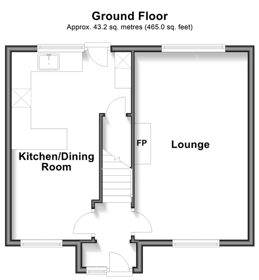 Langhurst Close, Horsham floorplan