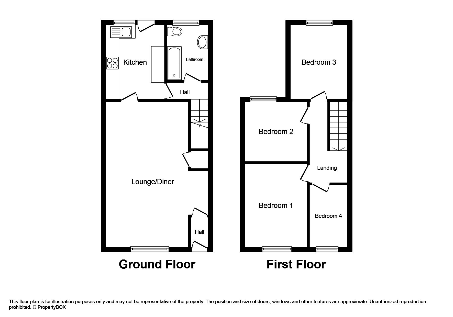 4 Bedrooms Terraced house for sale in Llwyncelyn Terrace, Nelson, Treharris CF46