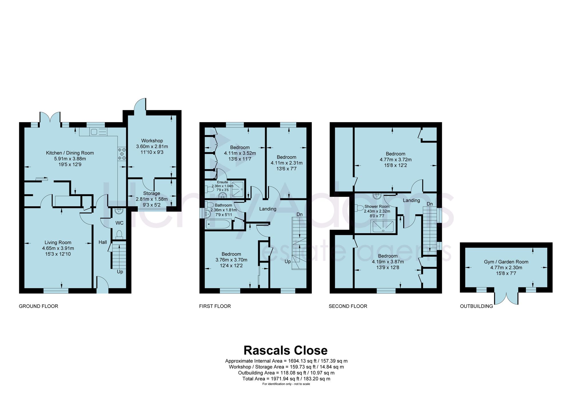 55 Rascals Close, Horsham floorplan