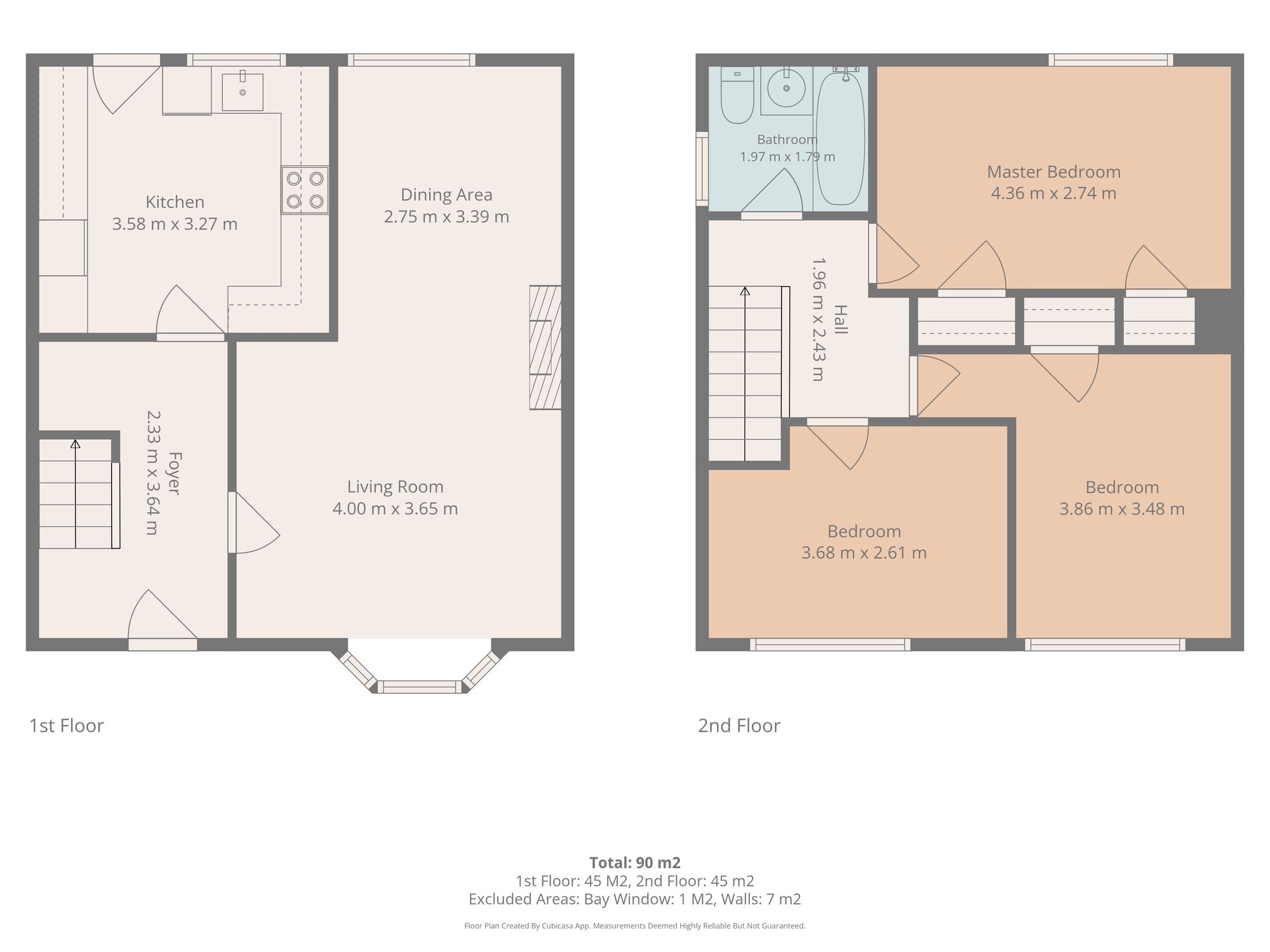 60 Croy Road, Coatbridge floorplan
