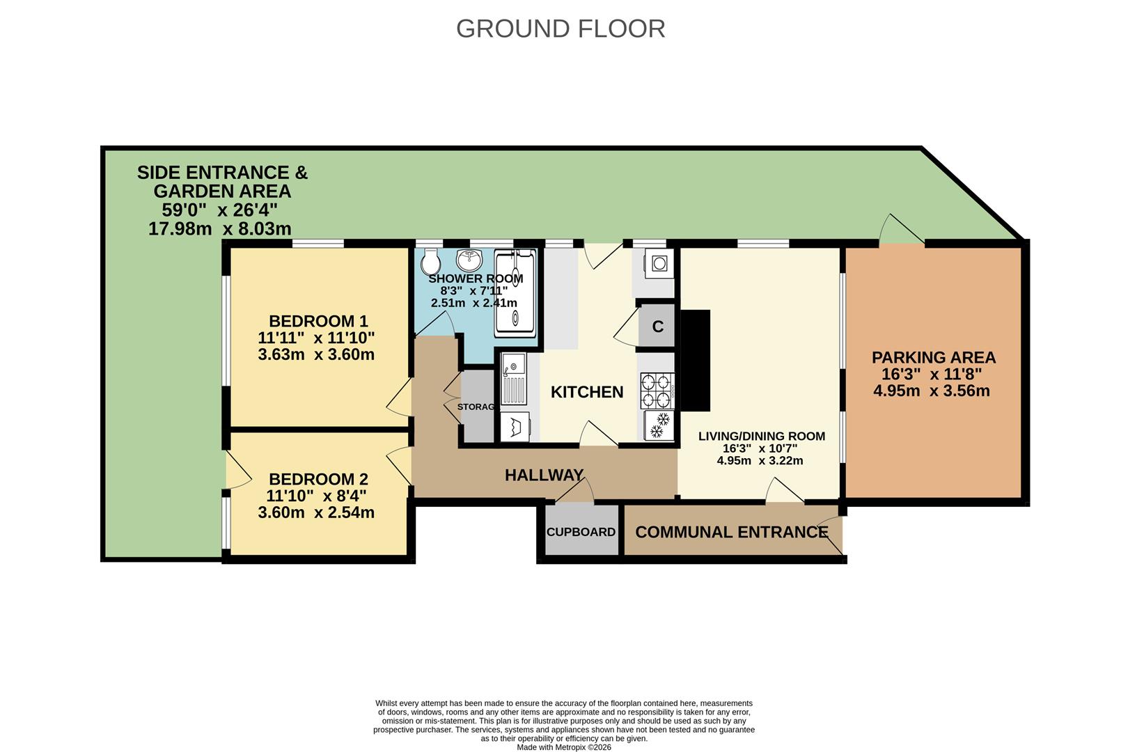 4 Pear Tree Court, Peartree Lane, Bexhill-On-Sea floorplan