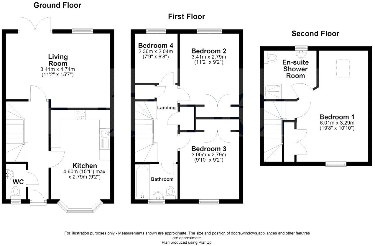 Bluebell Drive, Henlow floorplan