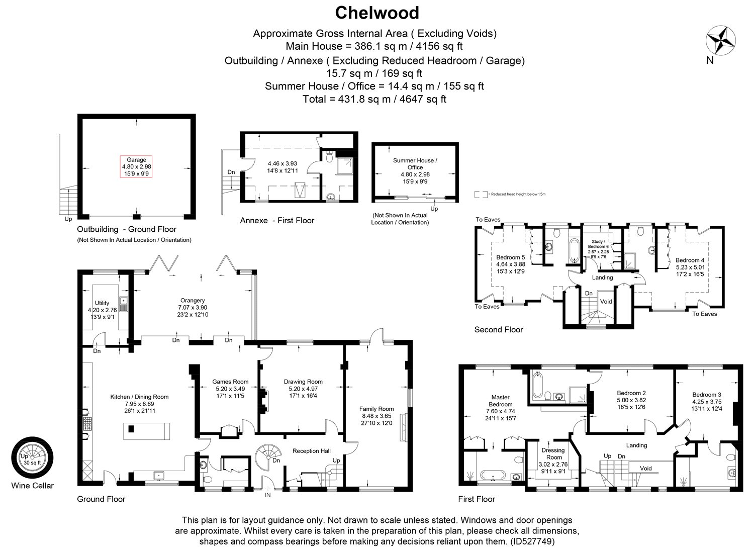 5 Bedrooms Detached house for sale in Ledborough Lane, Beaconsfield HP9