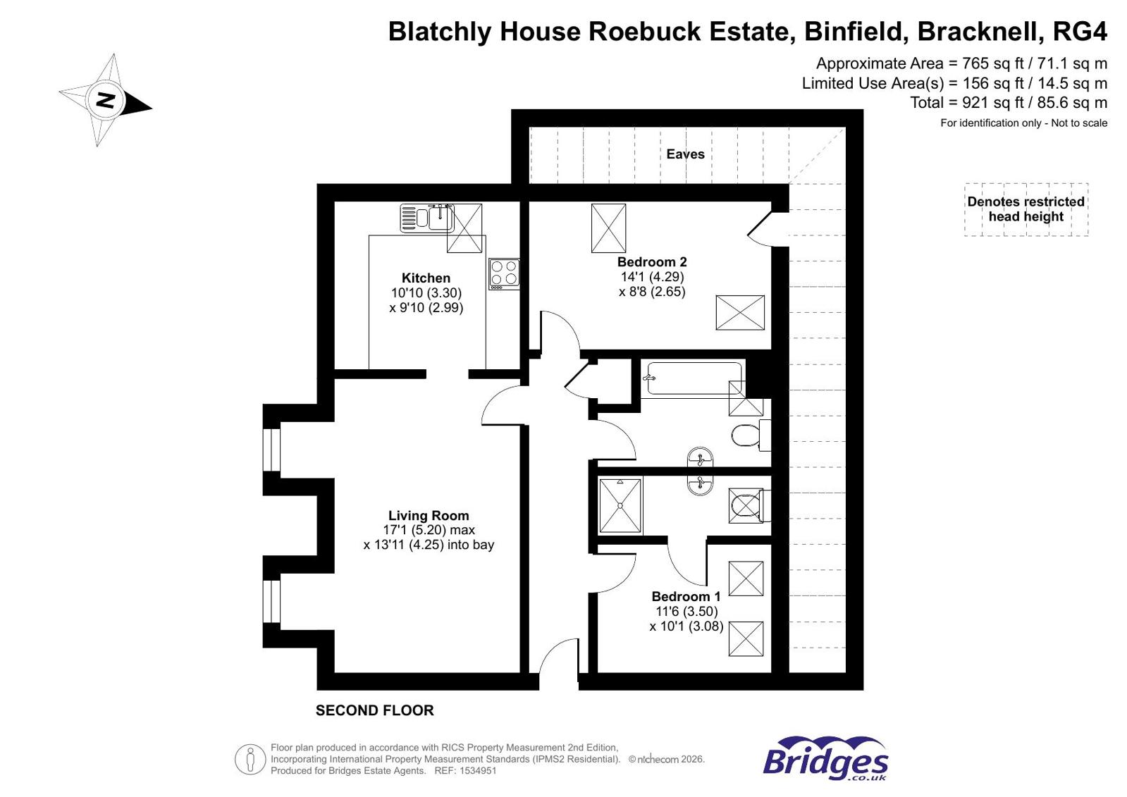 Roebuck Estate, Bracknell floorplan