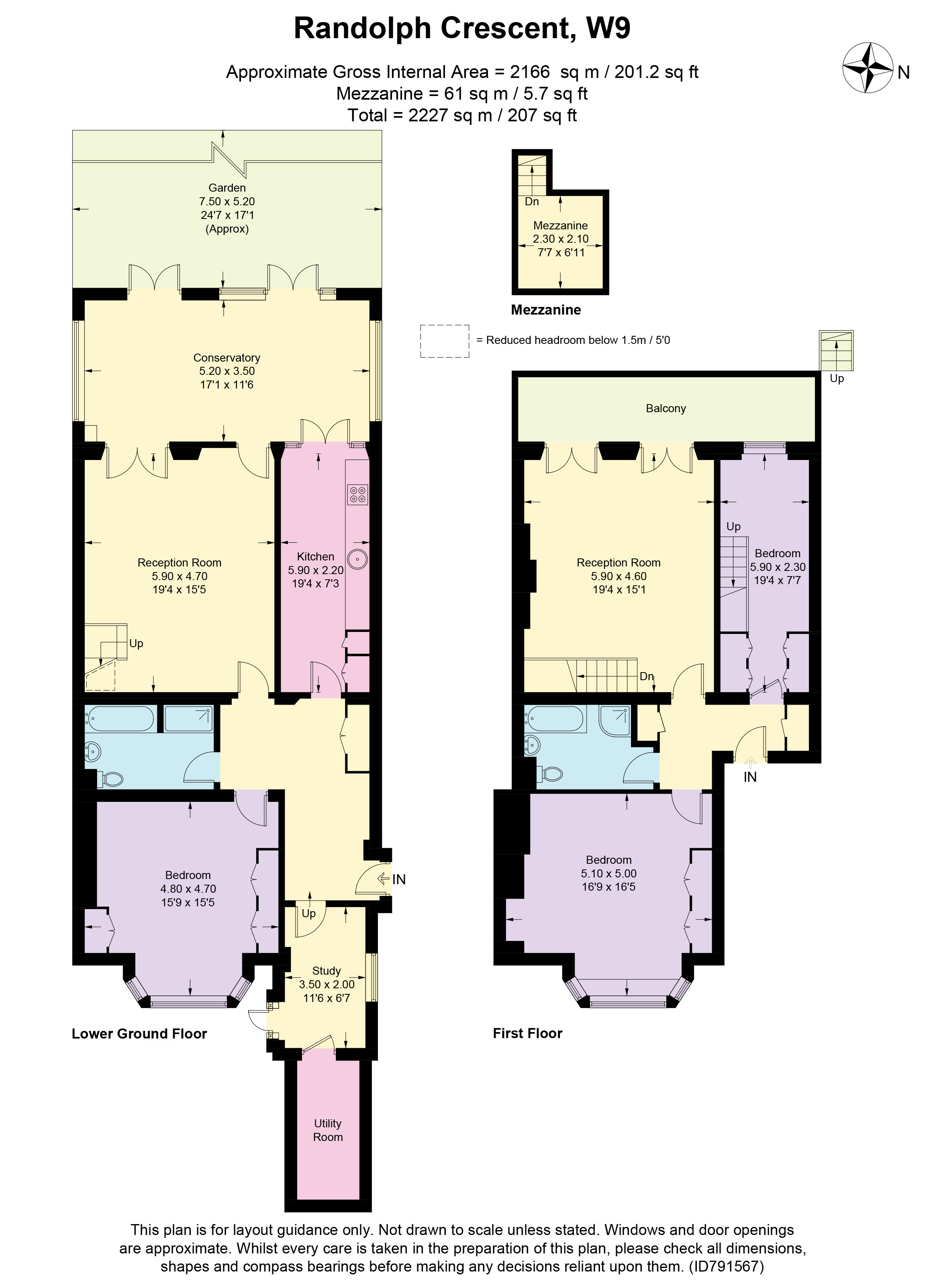 Randolph Crescent, London W9, 3 bedroom flat for sale 59613634