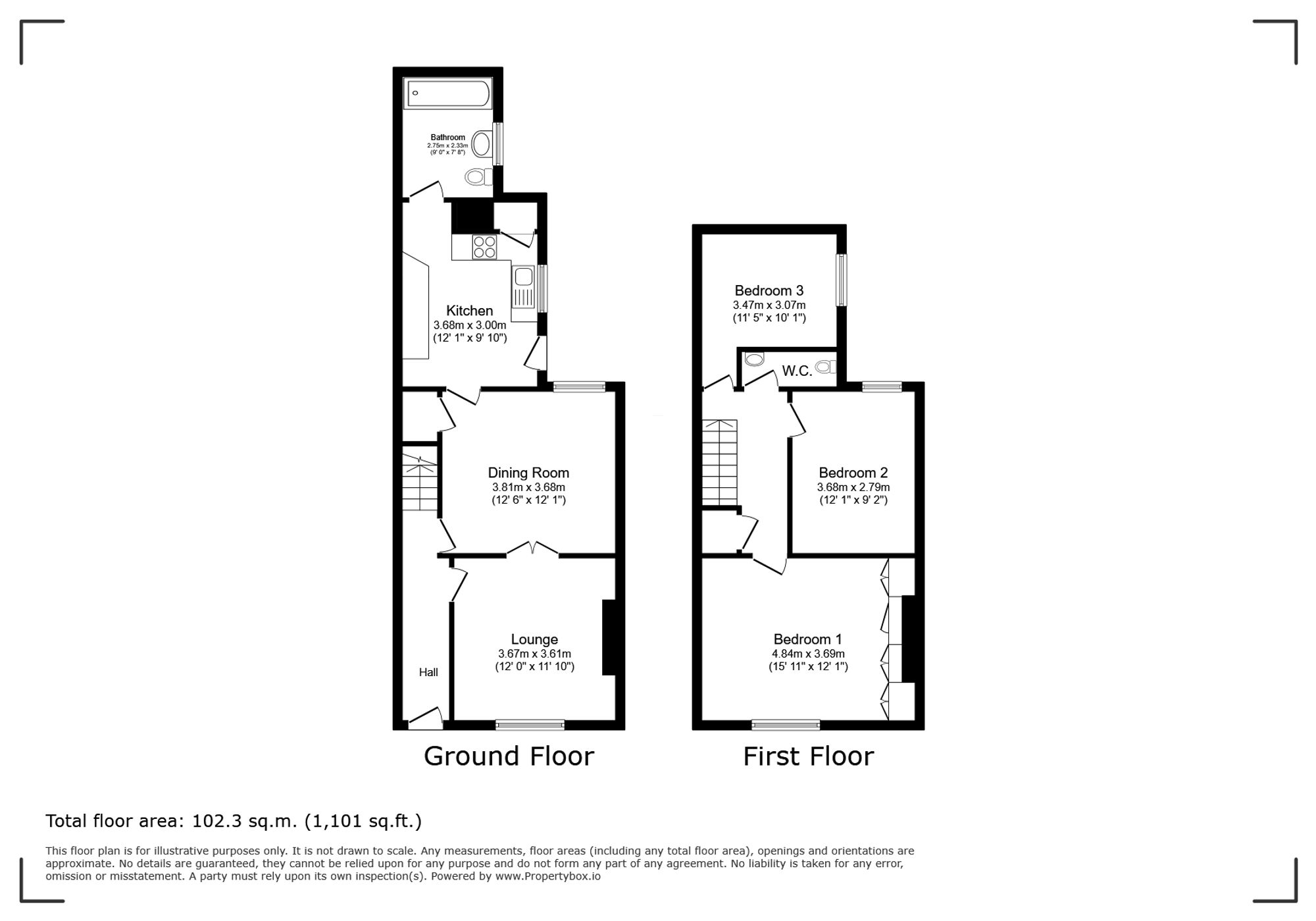21 Lilleshall Street, Stoke-On-Trent floorplan