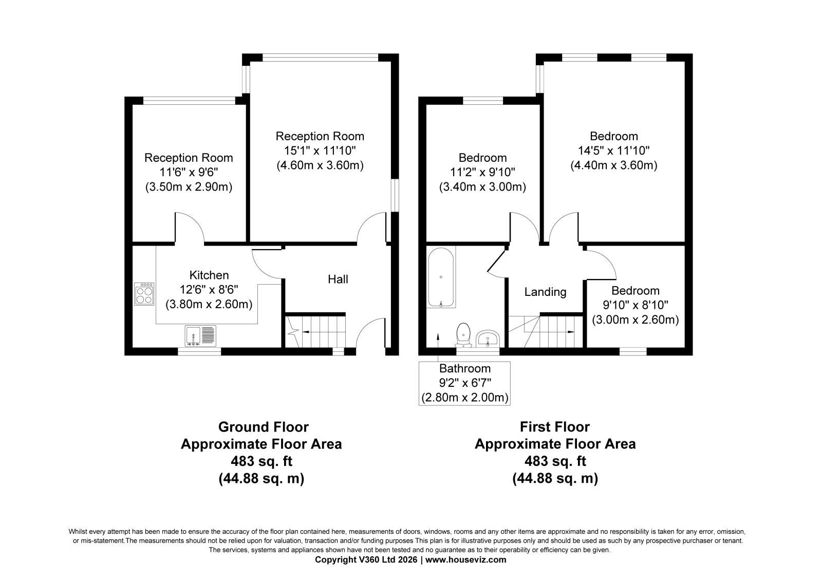 40b Barking Road, London floorplan