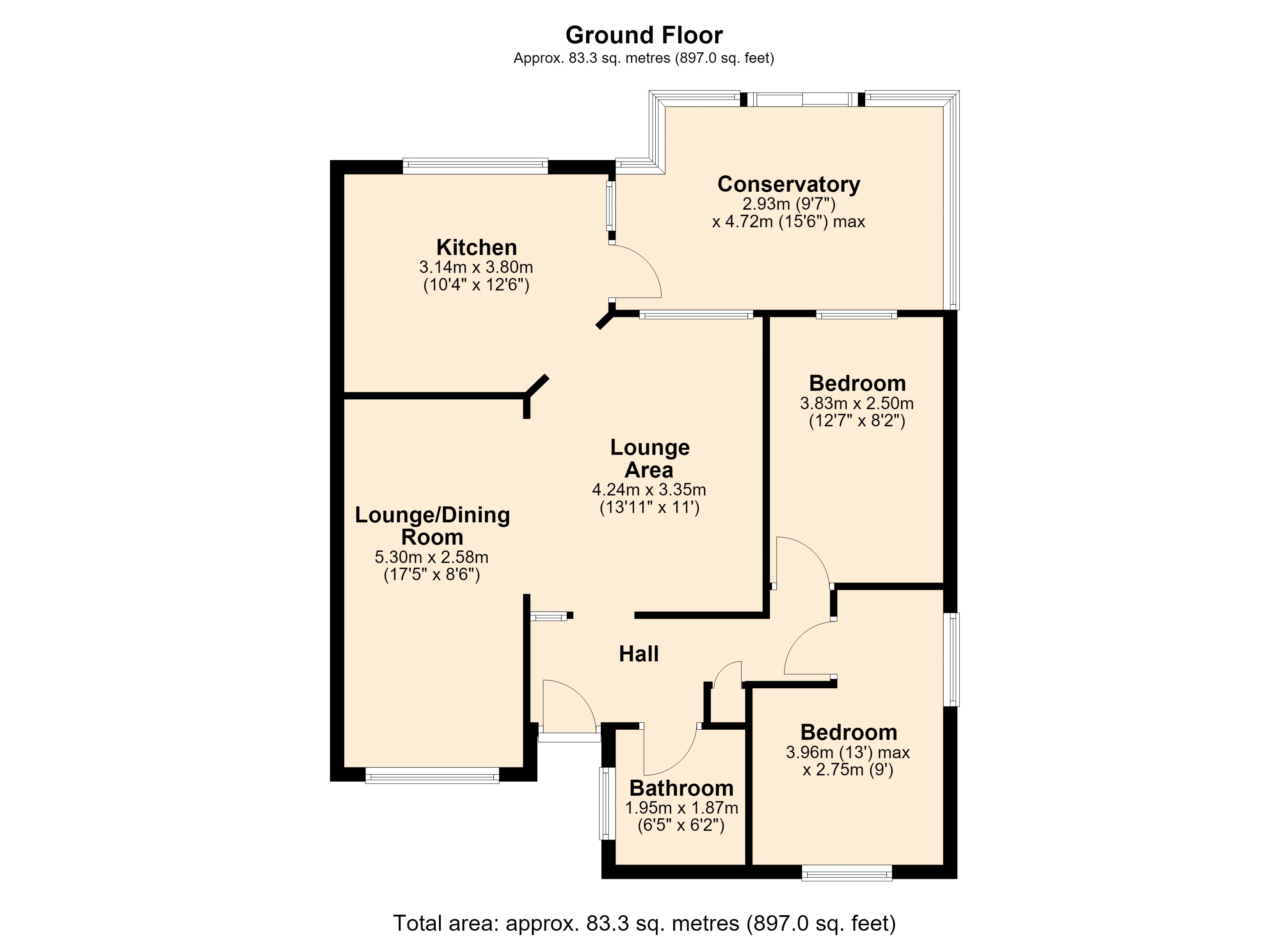 20, Denver Drive, Basildon floorplan