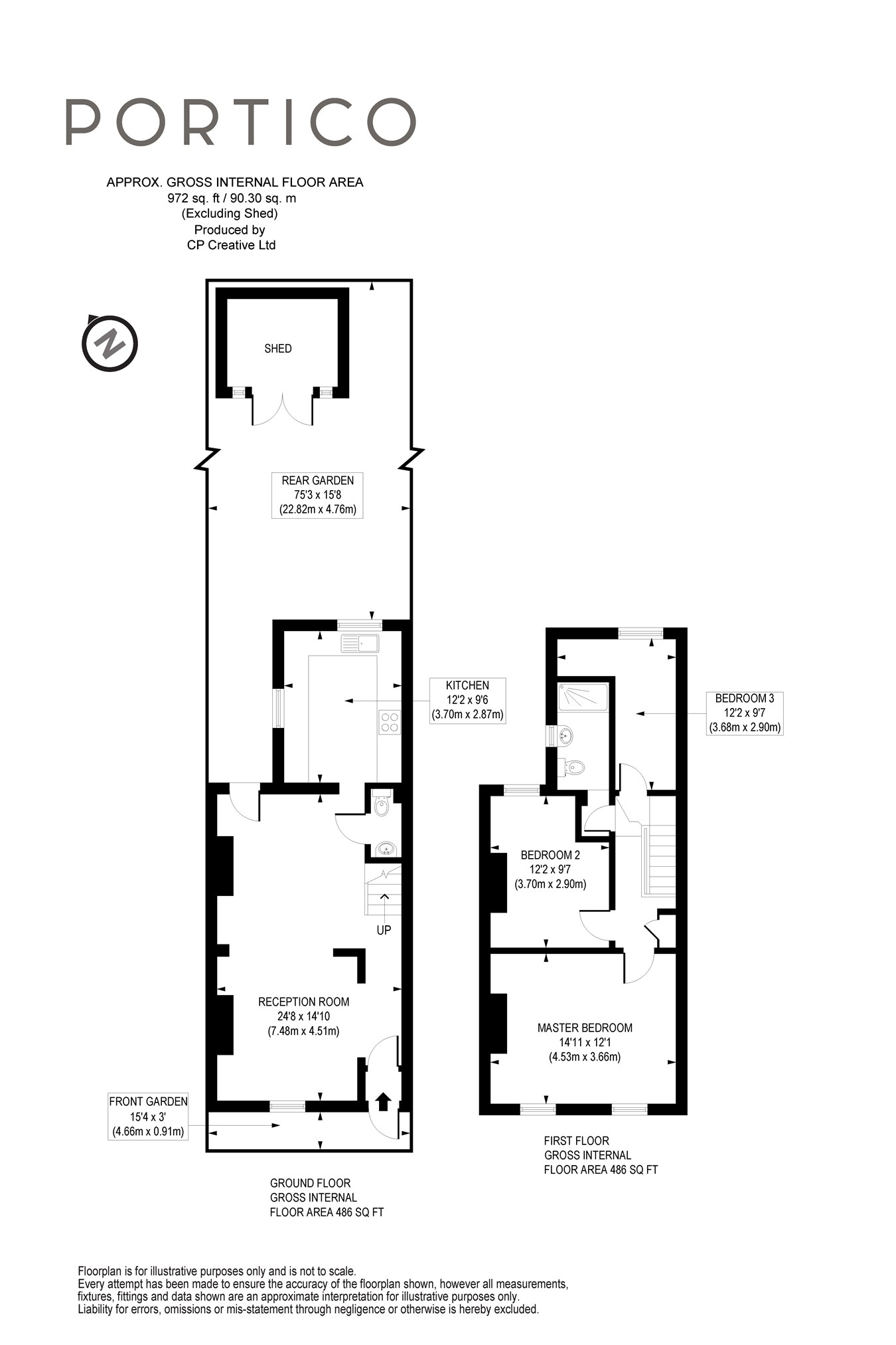 3 Bedrooms Terraced house for sale in Baronet Grove, London N17