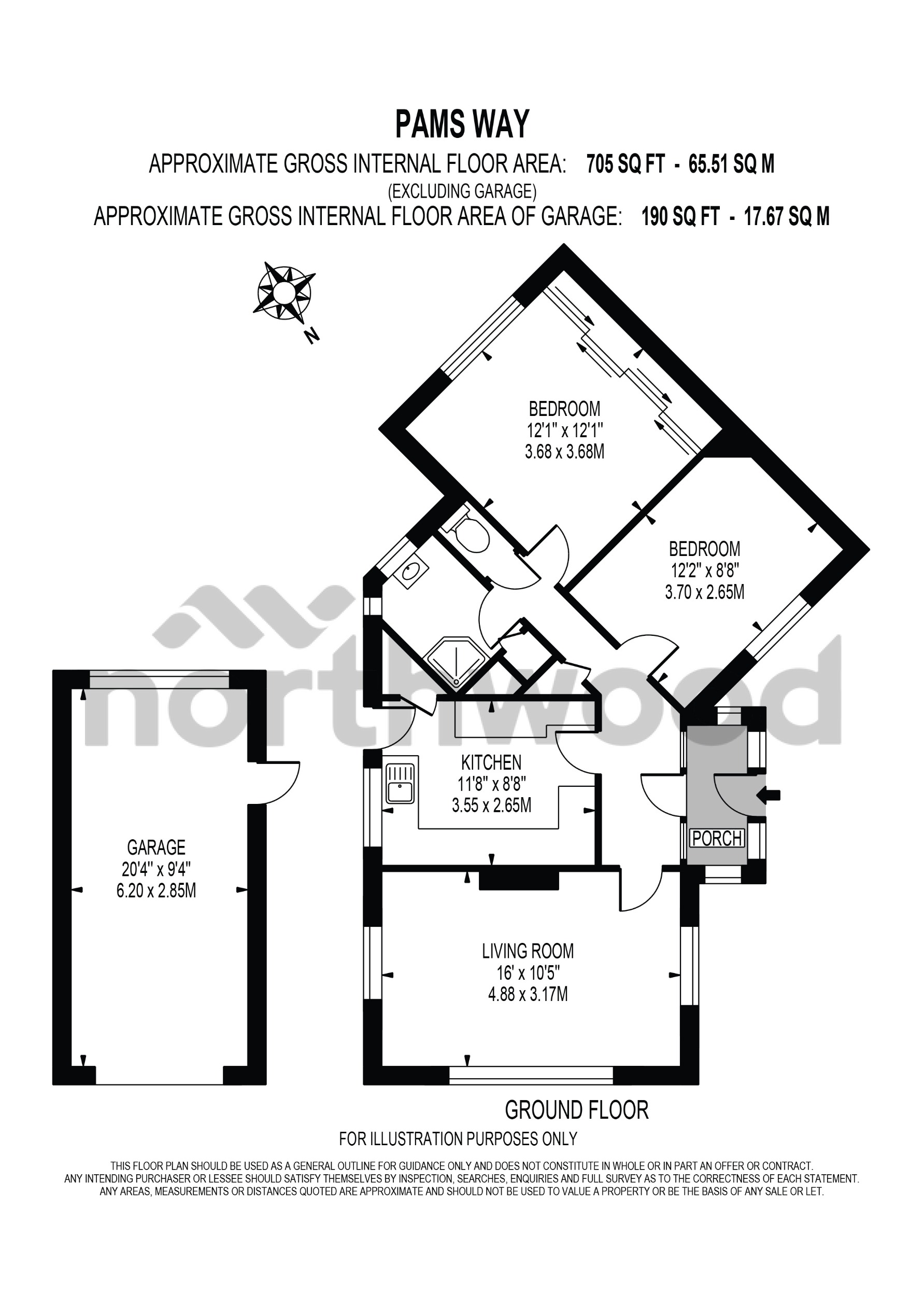 4, Pams Way, Epsom floorplan