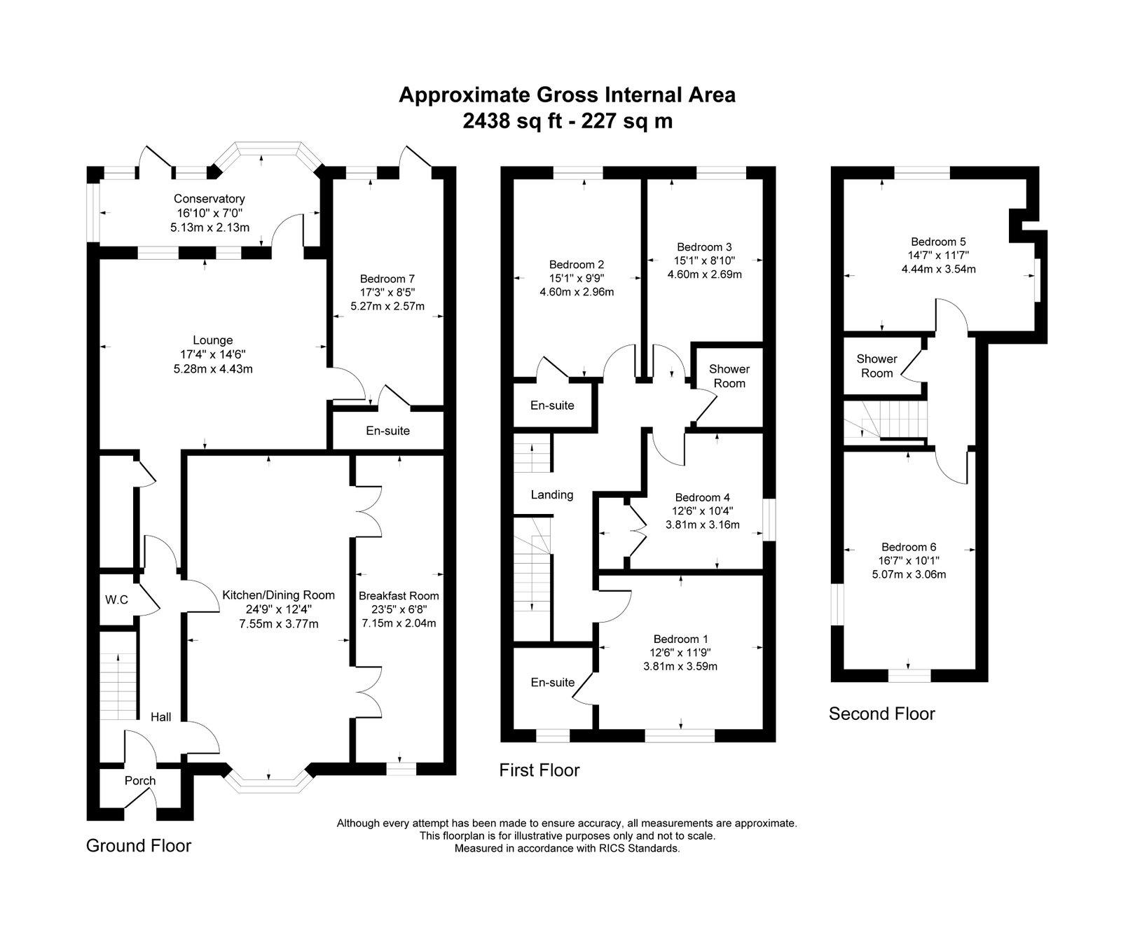 251, Castle Road, Salisbury floorplan